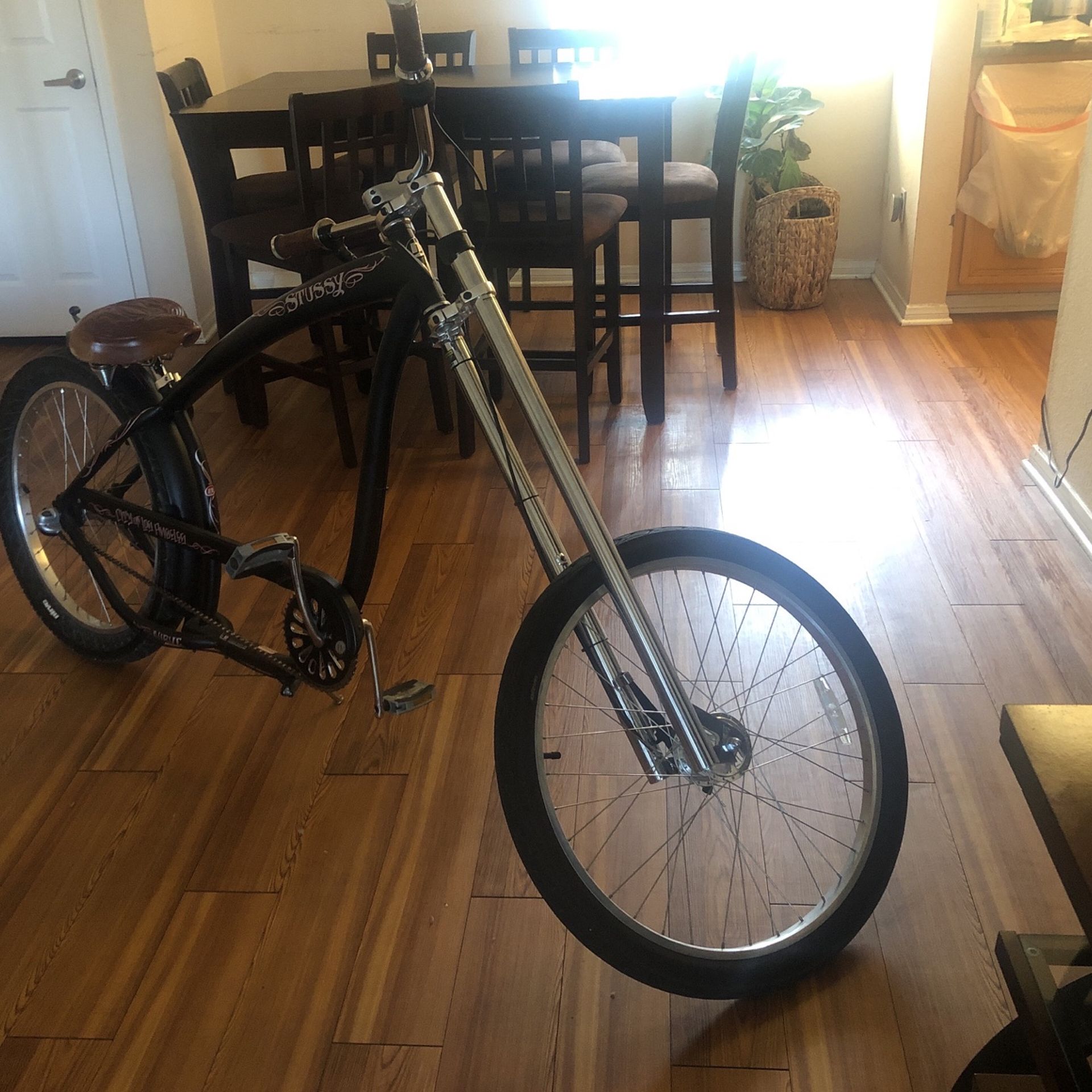 Custom Beach Cruiser With A Added Speed