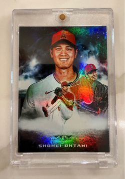 2020 Topps Fire Shohei Ohtani Smoke & Mirrors #SM-16 Angels/Dodgers MVP Rare