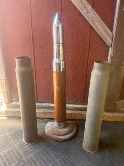 Vintage 3” 50 cal shells