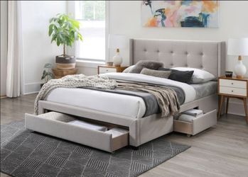 Full Bed Frame With Mattress
