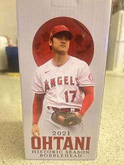 2021 OHTANI HISTORIC SEASON BOBBLEHEAD