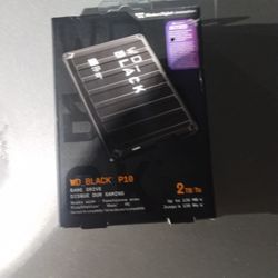 WD BLACK P10 GAME DRIVE 2tb