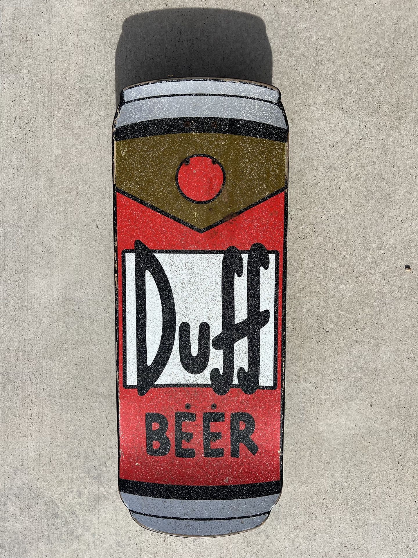 Santa Cruz Simpsons Duff Beer Can Cruiser Skateboard