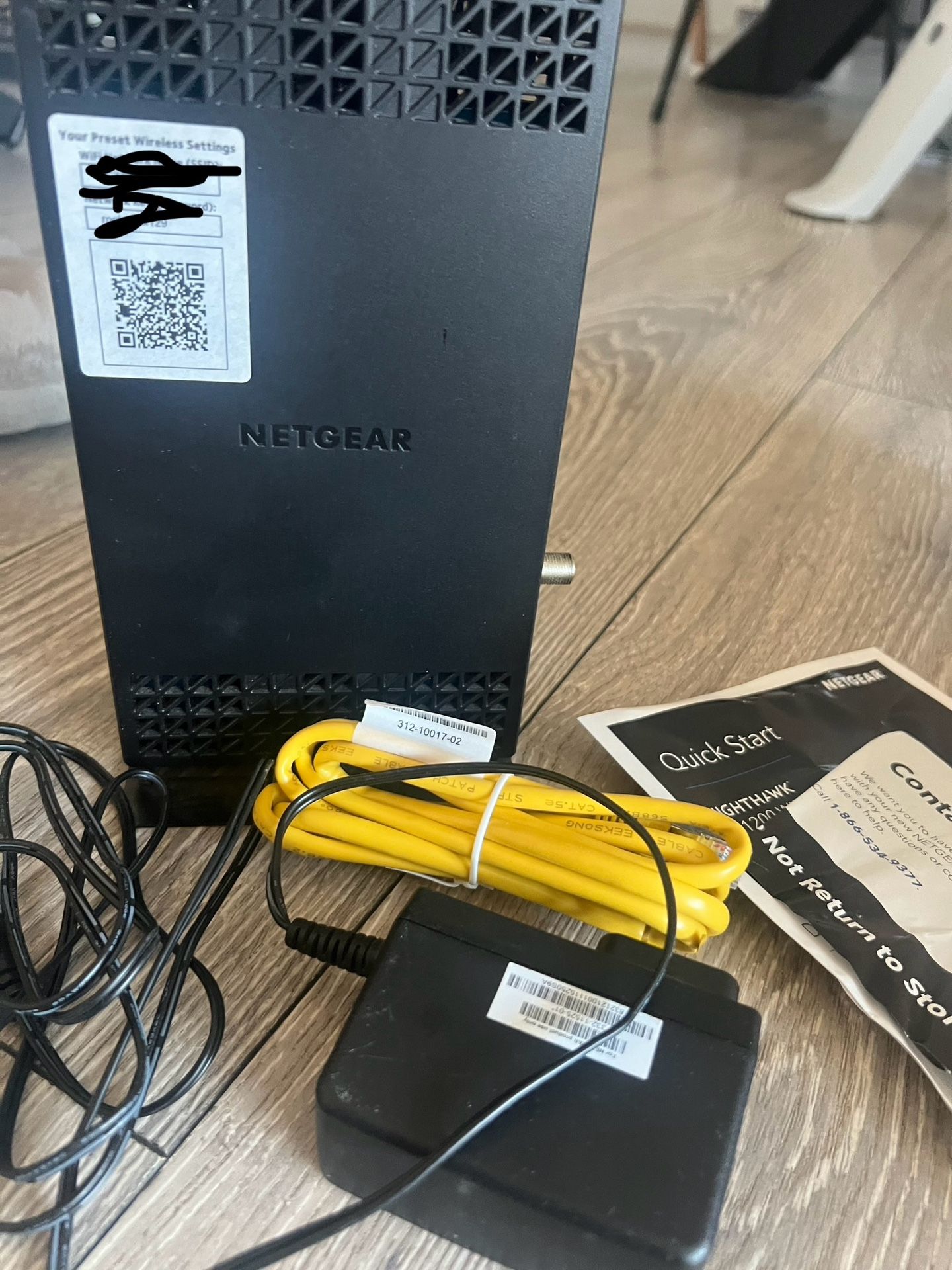New Netgear WiFi Cable Modem Router