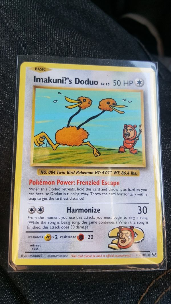 Imakuni's Doduo secret rare card for Sale in Puyallup, WA - OfferUp
