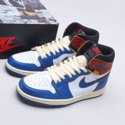 Jordan  High Union Los Angles Blue Toe