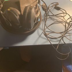 Bluetooth Headphones W Case & Cords