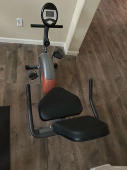 Marcy Home Fitness Personal Exercise Bike with Adjustable Magnetic Resistance for Cardio Workout and Cycle Training