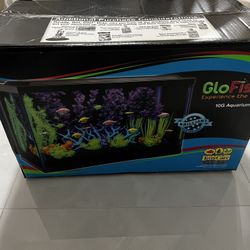 GLOFISH AQUARIUM By Tetra Care - 10 Gallon Aquarium Kit