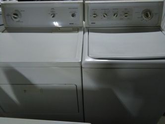 Kenmore set washer and gas dryer they both work great