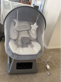 Baby rocker with remote and music