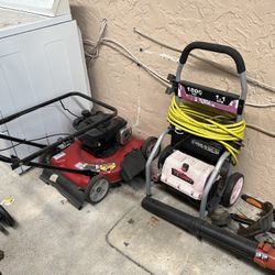 Lawnmower And Yard Equipment 