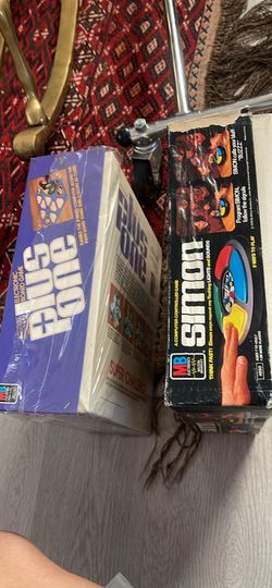 Vintage Milton Bradley Simon and Plus One Electronic Games