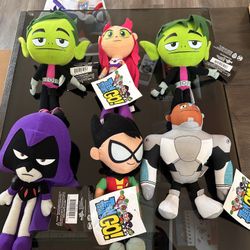 Teen Titans Go Plushies