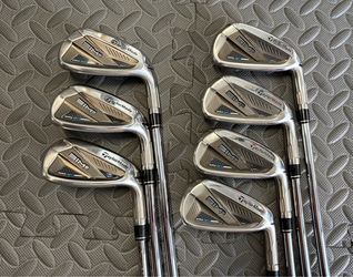 Taylormade SIM2 Irons 4-P (7 clubs) upgraded NS Pro Modus 3 shafts
