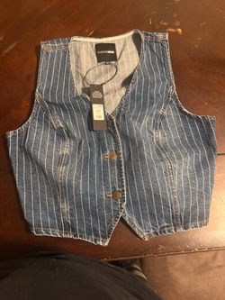 Denim vest