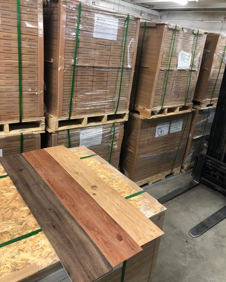 Flooring • .78/ft² for Vinyl Plank Flooring Off Entire Pallets