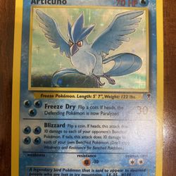 Pokemon Articuno 2/110 Legendary Collection Holo Rare HP/Damaged