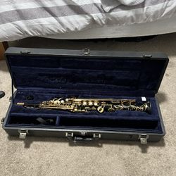 Yamaha Custom Z Black Lacquer Soprano Saxophone