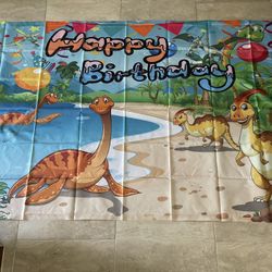Dinosaur Backdrop 