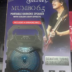 Santana Mumbai 6.5 portable Kareoke speaker