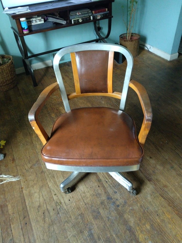 Shaw-Walker Office Chair Circa-1940s