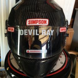 Simpson Carbon Fiber full face helmet 