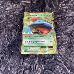 Venusaur EX Pokémon Card