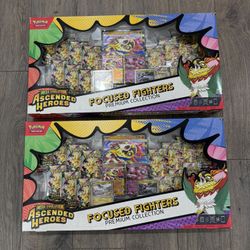 Pokémon mega evolution ascended heroes focused fighters Sam’s exclusive