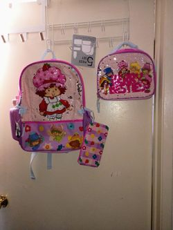 Strawberry shortcake backpack