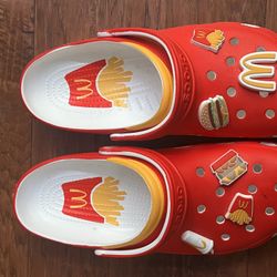McDonald’s size 11 Men’s Crocs Limited Edition