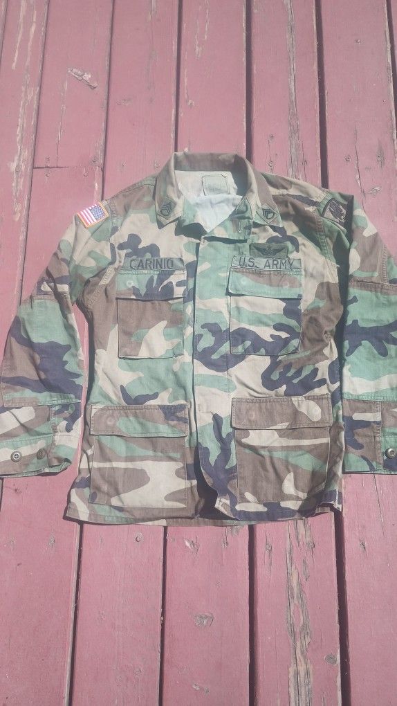 US Army Woodland BDU Top