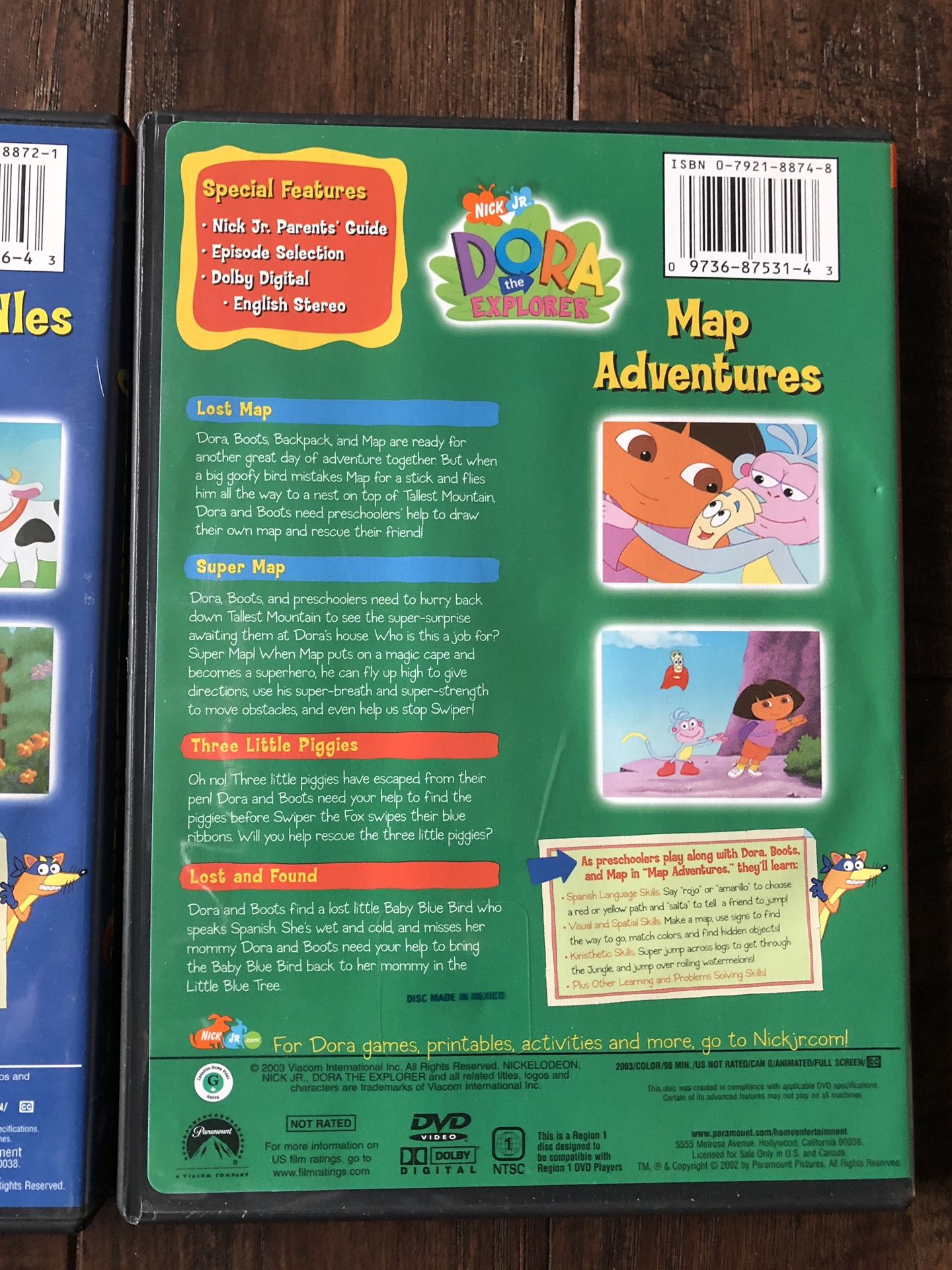 Dora The Explorer Dvd Collection 2