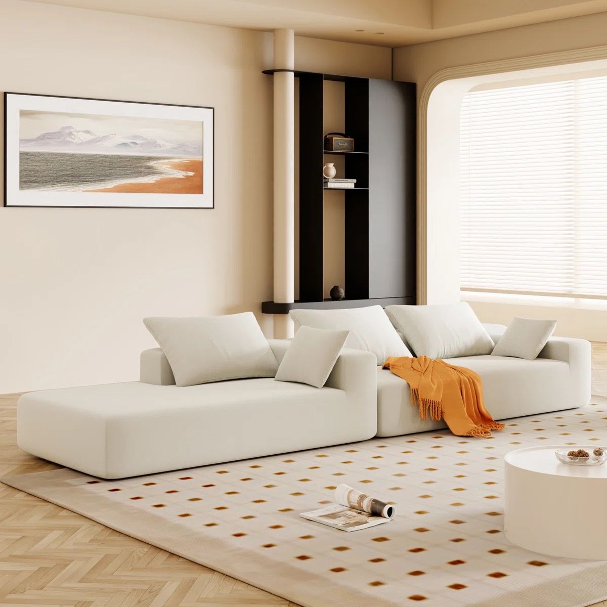 Raahima 2 - Piece Upholstered Sectional