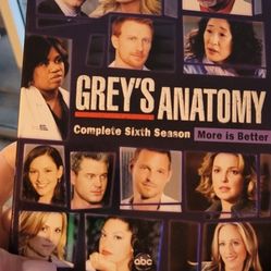 GREYS ANATOMY  Season 6...DVD