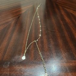 Kendra Scott Gold Short Pendant Necklace - Authentic