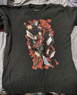 Kakeguri t-shirt Yumeko Jabami size Medium Pre-owned