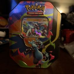 Mega Charizard X Ex Tin