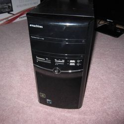 eMachine Tower PC Computer AMD Athlon II X2 2.7Ghz 8GB 320G HD Win 11 - $125 (Schererville)
