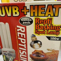 Reptile Basking Lamp  UVH And Heat