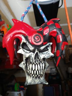 Halloween jester scary