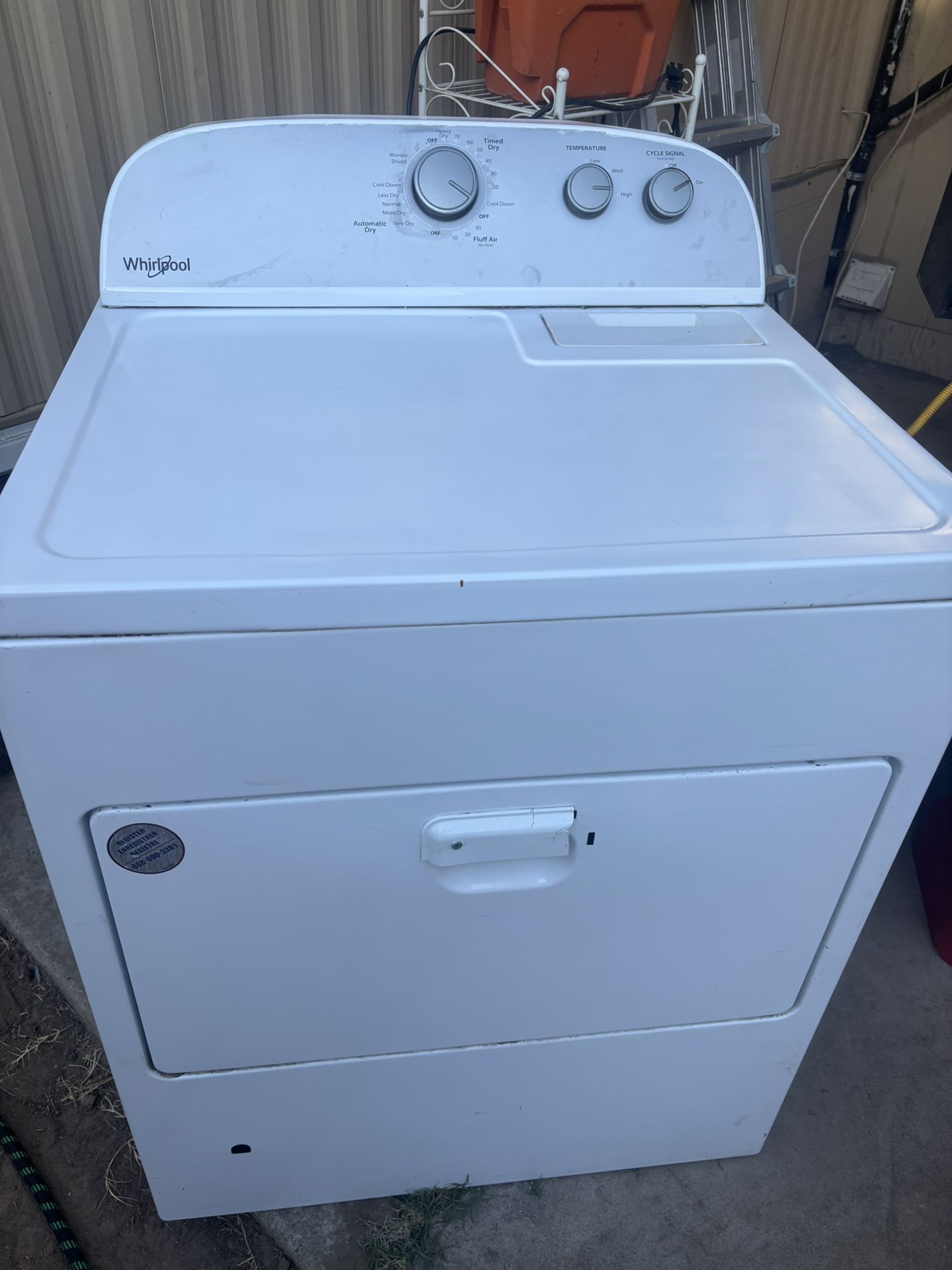 Whirlpool Gas Dryer