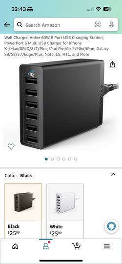 Anker Powerport 60w Charger
