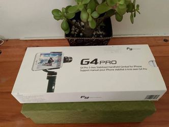└➤➤➤Feiyu Tech G4 Pro 3-Axis Handheld Stabilized Gimbal iPhone Android -