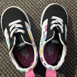 Toddler Vans Size 7 Like New 
