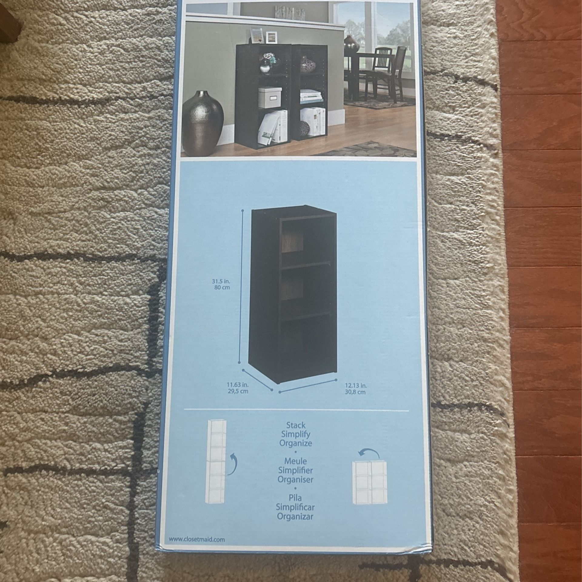 Closetmaid 3- shelf organizer