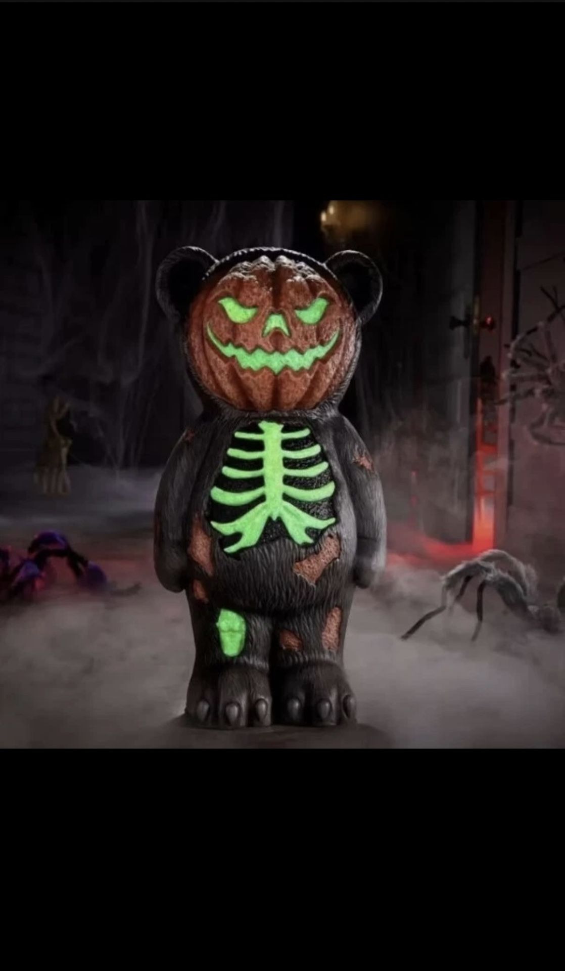 Glow In The Dark Skeleton Bear