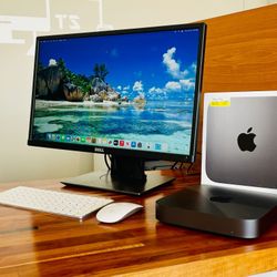 Apple Mac mini 2018 3.0Ghz - 6Core i5 - 8GB RAM - 500gb ssd with wireless mouse + Keyboard