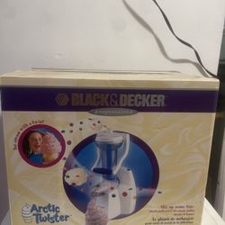 Black Decker Ice Cream Maker