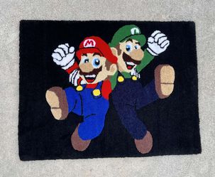 Mario Brothers Custom Rug
